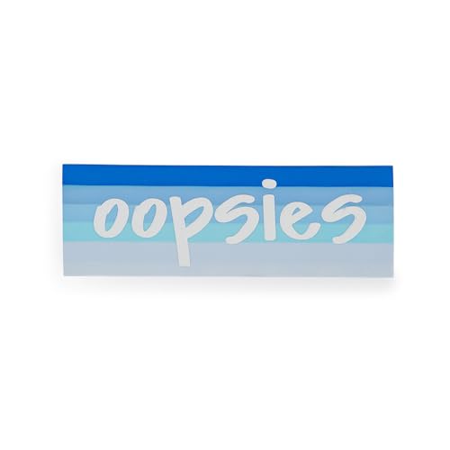 Daydream Society Oopsies Radiergummi, Set mit 1 Radiergummi, 2 Farboptionen, für kleine Geschenke und Gastgeschenke, Schulanfang, Valentinstag und mehr (blau) von Daydream Society