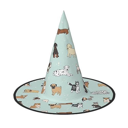 Halloween-Hut mit Hunde-Aufdruck, Halloween-Dekoration, Karnevalszubehör, Dekoration für Gartenpartys im Freien Halloween-Hut mit Hunde-Aufdruck, Halloween-Dekoration, Karnevalszubehör, Dekoration für Gartenpartys im Freien von Dayobob