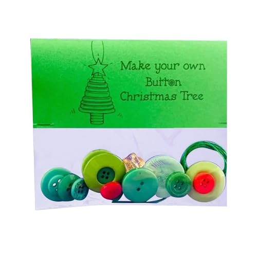 DIYS Weihnachtsknöpfe, Teiliges Weihnachtsbaumschmuck Knöpfen, Lustiges Bastelset Für Weihnachtsornamente Aus Knöpfen, Enthält Weihnachtsmann, Engel, Weihnachtsbaum DIYS Weihnachtsknöpfe, Teiliges Weihnachtsbaumschmuck Knöpfen, Lustiges Bastelset Für Weihnachtsornamente Aus Knöpfen, Enthält Weihnachtsmann, Engel, Weihnachtsbaum von Dayysiuy