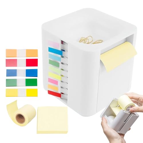 Dayysiuy Klebezettelspender Für Klassenzimmer,Desktop Notizblock Halter Organizer - Büro Schreibtisch Aufbewahrung Zubehör Organizer Für Studentenzimmer Büro Haus Planung Dayysiuy Klebezettelspender Für Klassenzimmer,Desktop Notizblock Halter Organizer - Büro Schreibtisch Aufbewahrung Zubehör Organizer Für Studentenzimmer Büro Haus Planung von Dayysiuy