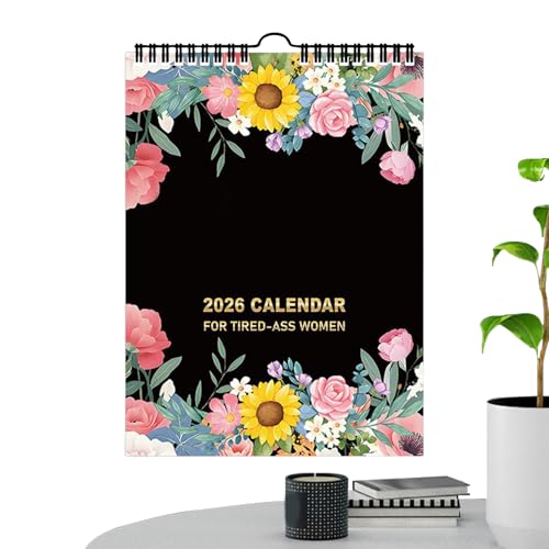 Dayysiuy Planer Kalender | Kalender Mit Notizblock Planer,Agenda Organizer Notizbuch Terminplaner für Büro Zuhause Schule Küche von Dayysiuy