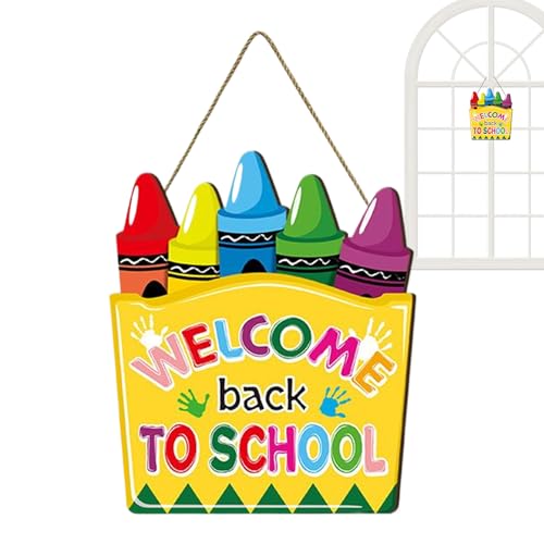 Dayysiuy Willkommen Schild Für Schule,Schuldeko Willkommen Für Eingangstür | Holztafel Klassenzimmerdeko Für Schüler Kindergartenkinder Foto Requisiten Innen Außen Schulbeginn Dayysiuy Willkommen Schild Für Schule,Schuldeko Willkommen Für Eingangstür | Holztafel Klassenzimmerdeko Für Schüler Kindergartenkinder Foto Requisiten Innen Außen Schulbeginn von Dayysiuy