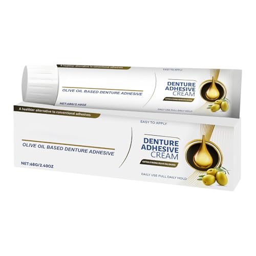 Thermoplastischer Zahnprothesenkleber, Thermoplastic Denture Adhesive, 68g Haftcreme Extra-super-stark Für Die Dritten, Thermoplastisches Zahnprothesen Kleber, Lang Haltender, Sicherer von Dayysiuy