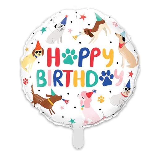 DazzJoy Happy Birthday Ballon Hund, 10 Stück XXL Luftballon Tiere Ballons Hund, Tier Luftballons Folienballon Tiere Hunde Geburtstag, Helium Ballon Tiere Hund für Kindergeburtstag Deko Mädchen Junge DazzJoy Happy Birthday Ballon Hund, 10 Stück XXL Luftballon Tiere Ballons Hund, Tier Luftballons Folienballon Tiere Hunde Geburtstag, Helium Ballon Tiere Hund für Kindergeburtstag Deko Mädchen Junge von Dazzjoy