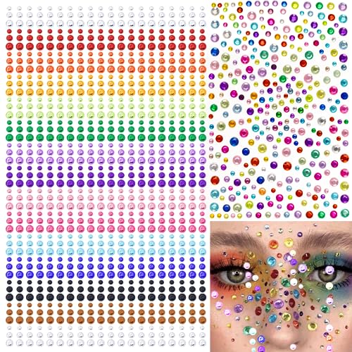 Dazzhues selbstklebende Herz-Strasssteine aus Acryl Herz-Edelsteine für Gesicht Haare Körper glitzernde Herz-Juwelen Kristall-Aufkleber für Valentinstag Dekoration Nagelkuns DIY-Handwerk Dazzhues selbstklebende Herz-Strasssteine aus Acryl Herz-Edelsteine für Gesicht Haare Körper glitzernde Herz-Juwelen Kristall-Aufkleber für Valentinstag Dekoration Nagelkuns DIY-Handwerk von Dazzhues
