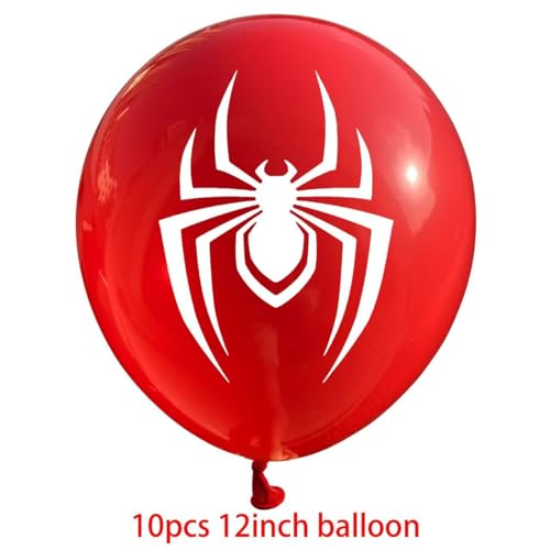 DazzJoy 10pcs Luftballons Spider DazzJoy 10pcs Luftballons Spider von Dazzjoy