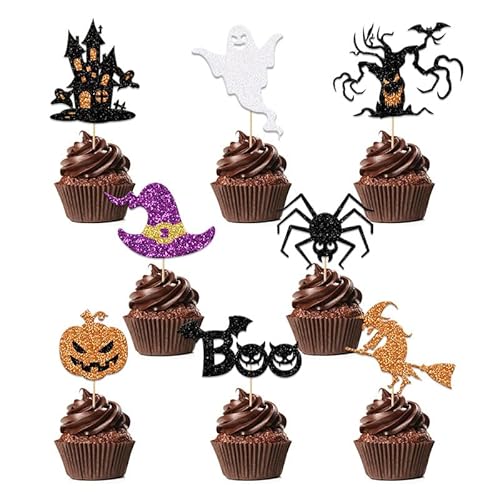 DazzJoy 16pcs Halloween Cupcake Deko von Dazzjoy