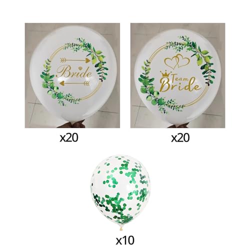 DazzJoy 30 Stück Bride To Be Ballons von Dazzjoy