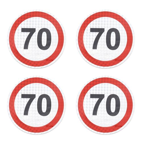 DazzJoy 70. Geburtstag Deko Verkehrsschild Aufkleber Sticker, Deko 70 Geburtstag Frau Mann, Verkehrsschilder Sticker Geburtstag Erwachsene, 70 Aufkleber Geburtstag für Party Geschenk Dekoration(4 Stk) DazzJoy 70. Geburtstag Deko Verkehrsschild Aufkleber Sticker, Deko 70 Geburtstag Frau Mann, Verkehrsschilder Sticker Geburtstag Erwachsene, 70 Aufkleber Geburtstag für Party Geschenk Dekoration(4 Stk) von Dazzjoy