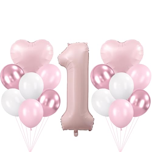 DazzJoy Ballon 1 Geburtstag Mädchen DazzJoy Ballon 1 Geburtstag Mädchen von Dazzjoy