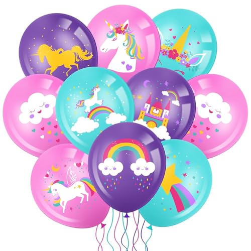 DazzJoy 18 Stück Einhorn Luftballon Tiere Ballons, Einhorn Tier Luftballons Tiere Kindergeburtstag Deko, Einhorn Helium Ballon Tiere für Einhorn Party Deko, Unicorns Geburtstag Party, Party Animals DazzJoy 18 Stück Einhorn Luftballon Tiere Ballons, Einhorn Tier Luftballons Tiere Kindergeburtstag Deko, Einhorn Helium Ballon Tiere für Einhorn Party Deko, Unicorns Geburtstag Party, Party Animals von Dazzjoy