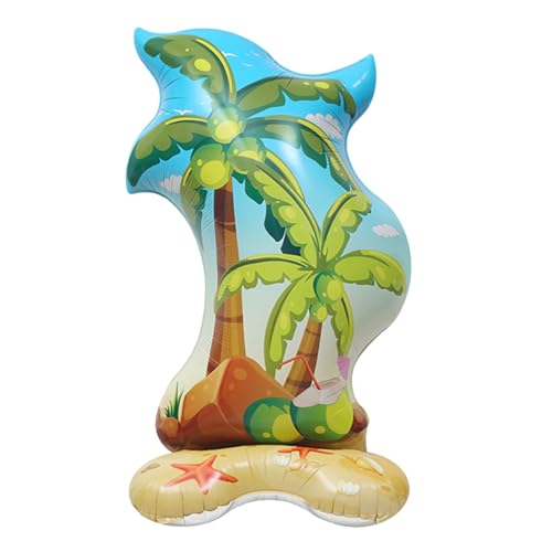 DazzJoy Hawaii Deko Kokosnuss Palme Ballons Stehend, XXL Kokosnuss Palmen Luftballon Stehender, Hawaii Kokosnuss Palmen Deko Ballon, Hawaii Party Deko Helium Ballon für Strand Tropisch, Sommer Deko DazzJoy Hawaii Deko Kokosnuss Palme Ballons Stehend, XXL Kokosnuss Palmen Luftballon Stehender, Hawaii Kokosnuss Palmen Deko Ballon, Hawaii Party Deko Helium Ballon für Strand Tropisch, Sommer Deko von Dazzjoy
