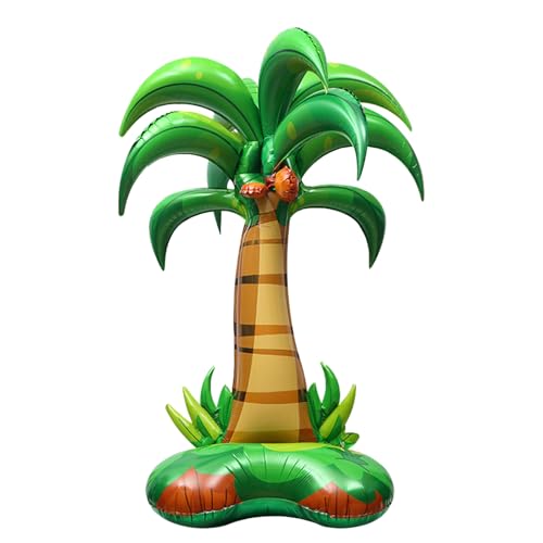 DazzJoy Hawaii Deko Kokosnuss Palme Ballons Stehend, XXL Kokosnuss Palmen Luftballon Stehender, Hawaii Palmen Deko Folienballon, Hawaii Party Deko Helium Ballon für Strand Tropisch, Sommer Party Deko DazzJoy Hawaii Deko Kokosnuss Palme Ballons Stehend, XXL Kokosnuss Palmen Luftballon Stehender, Hawaii Palmen Deko Folienballon, Hawaii Party Deko Helium Ballon für Strand Tropisch, Sommer Party Deko von Dazzjoy