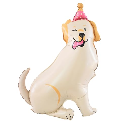 DazzJoy Hund Folienballon Tiere Geburtstag, XXL Hunde Luftballon Tiere Ballons, Luftballons Tiere Geburtstag Deko Hunde, Helium Ballons Tiere Hund für Kindergeburtstag Deko Mädchen Junge, Babyparty DazzJoy Hund Folienballon Tiere Geburtstag, XXL Hunde Luftballon Tiere Ballons, Luftballons Tiere Geburtstag Deko Hunde, Helium Ballons Tiere Hund für Kindergeburtstag Deko Mädchen Junge, Babyparty von Dazzjoy