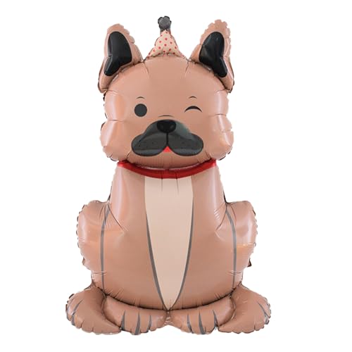 DazzJoy Hund Folienballon Tiere Geburtstag, XXL Hunde Luftballon Tiere Ballons, Luftballons Tiere Geburtstag Deko Hund, Helium Ballons Tiere Hunde für Kindergeburtstag Deko Mädchen Junge, Babyparty DazzJoy Hund Folienballon Tiere Geburtstag, XXL Hunde Luftballon Tiere Ballons, Luftballons Tiere Geburtstag Deko Hund, Helium Ballons Tiere Hunde für Kindergeburtstag Deko Mädchen Junge, Babyparty von Dazzjoy