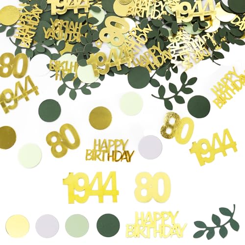 DazzJoy Konfetti 80 Geburtstag Deko Groß 2,5cm-5,5cm, 1944 Deko 80 Geburtstag Mann Frau, 200 Stk Streudeko 80 Geburtstag, Tischdeko 80. Geburtstag Deko,80er Geburtstag Deko Confetti,Geburtstagsdeko 80 DazzJoy Konfetti 80 Geburtstag Deko Groß 2,5cm-5,5cm, 1944 Deko 80 Geburtstag Mann Frau, 200 Stk Streudeko 80 Geburtstag, Tischdeko 80. Geburtstag Deko,80er Geburtstag Deko Confetti,Geburtstagsdeko 80 von Dazzjoy