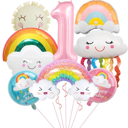 DazzJoy Regenbogen Geburtstagsdeko 1 Jahr Junge Mädchen DazzJoy Regenbogen Geburtstagsdeko 1 Jahr Junge Mädchen von Dazzjoy