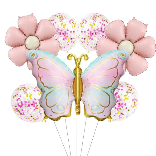 DazzJoy Schmetterlinge Deko Luftballon Set DazzJoy Schmetterlinge Deko Luftballon Set von Dazzjoy