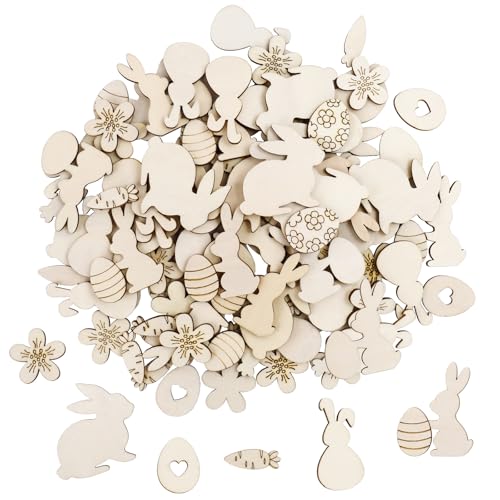 Dazzjoy Holz Konfetti Ostern Deko Groß 1-5cm, 100 Stück Holzhasen Ostereier Deko Ostern, Holzblumen Streudeko Oster Deko,Holzeier Streudeko Frühling,Osterkonfetti Tischdeko,Deko für Ostern zum Basteln Dazzjoy Holz Konfetti Ostern Deko Groß 1-5cm, 100 Stück Holzhasen Ostereier Deko Ostern, Holzblumen Streudeko Oster Deko,Holzeier Streudeko Frühling,Osterkonfetti Tischdeko,Deko für Ostern zum Basteln von Dazzjoy