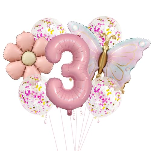 Schmetterlinge Deko Luftballon 3. Geburtstag Mädchen,Zahlen 3. Folienballon Schmetterling,3 Jahre Geburtstagsdeko Schmetterling,Luftballon 3. Geburtstag Mädchen Geburtstage Schmetterlinge Themen Party Schmetterlinge Deko Luftballon 3. Geburtstag Mädchen,Zahlen 3. Folienballon Schmetterling,3 Jahre Geburtstagsdeko Schmetterling,Luftballon 3. Geburtstag Mädchen Geburtstage Schmetterlinge Themen Party von Dazzjoy