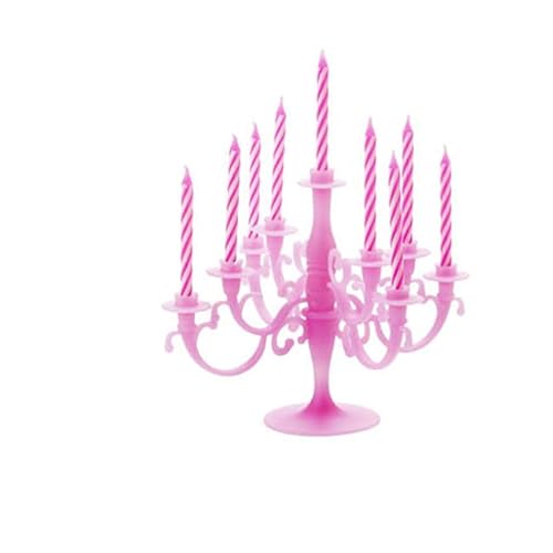 Lisbeth Dahl Cake Chandelier Rosa inkl. 9 Kerzen. Tortenaufsatz, Tortenschmuck, Geburtstagskerzen, Happy Birthday, Kerzenständer, Kerzenleuchter, Kuchenaufsatz, Tortendekoration … von DbKW