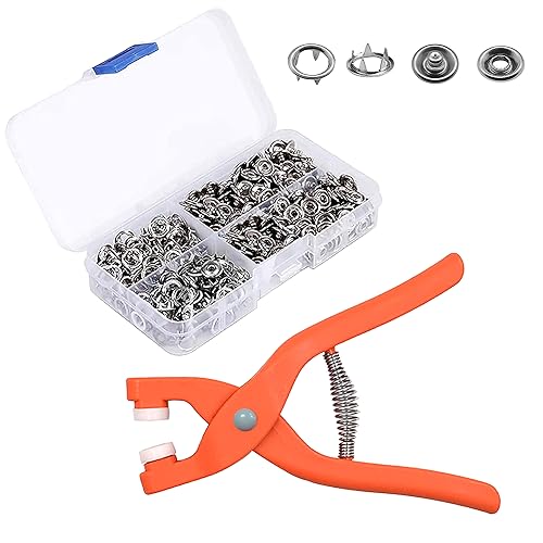 300 Stück Druckknöpfe mit Zange Druckknopf Set mit Zange Druckknöpfe Ohne Nähen Knöpfe Ohne Nähen für Kinderkleidung Hemden Schlafanzüge Sofakissen Leinenstoffe 300 Stück Druckknöpfe mit Zange Druckknopf Set mit Zange Druckknöpfe Ohne Nähen Knöpfe Ohne Nähen für Kinderkleidung Hemden Schlafanzüge Sofakissen Leinenstoffe von Dbuwqips