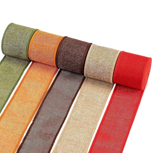 Dbvnnsy 5 Stcs Herbst-Sackleinenvogel, 16,4 Fuß Nimmelbeinbaumwäsche Herbstband Kabel verdraht Dbvnnsy 5 Stcs Herbst-Sackleinenvogel, 16,4 Fuß Nimmelbeinbaumwäsche Herbstband Kabel verdraht von Dbvnnsy