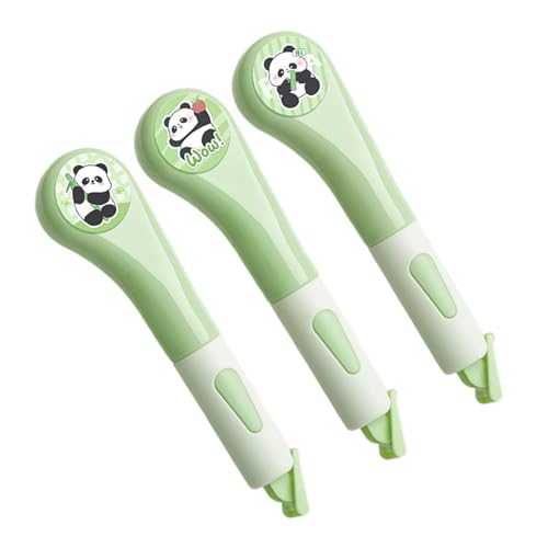 3pcs Korrekturbandrolle 6mx5mm White Out Tape Schnelltrocknen Korrekturbänder Insgesamt 18m Zum Schreiben Von Journaling Noting Ergonomic Correction Grip von Dcaknri