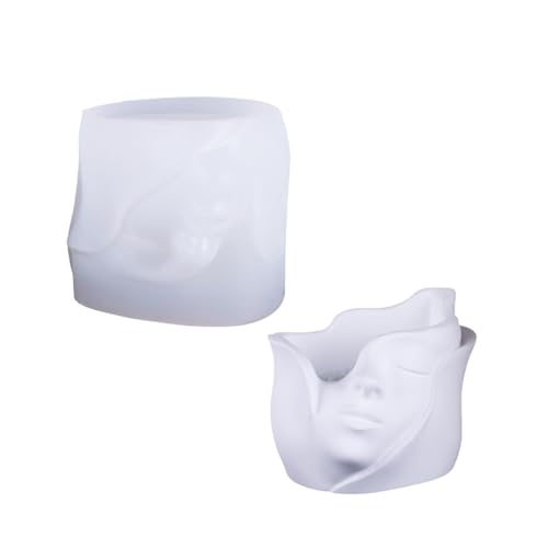 Blütenknopfform Vase Formen Menschliche Gesichtsform Blumenpotform Epoxidharzform Stiftspeicherhalter Formen Zum Handwerk Blütenknopfform Vase Formen Menschliche Gesichtsform Blumenpotform Epoxidharzform Stiftspeicherhalter Formen Zum Handwerk von Dcaknri