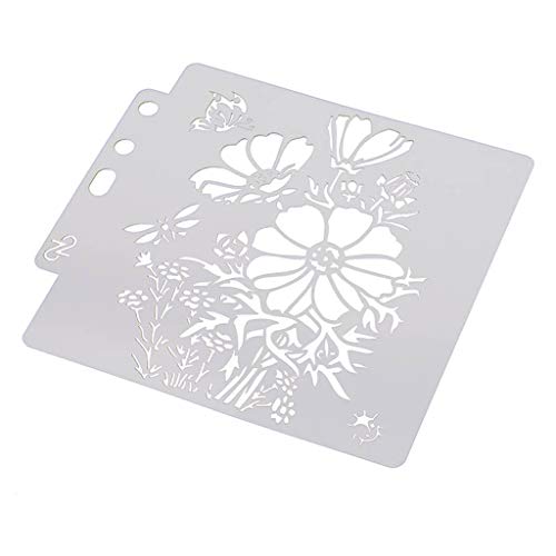 Blumenschablonen Vorlage Malerei Scrapbooking Präparieren Stempel Album von Dcaknri