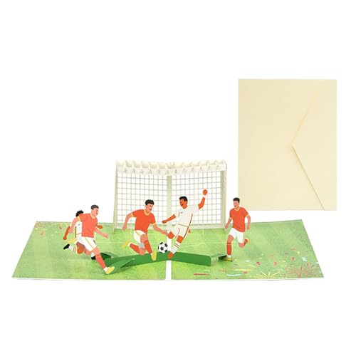 Faltbare Fußball-Szenen-Grußkarte für SPFL-Fans, handgeschriebene Notizen, Weltraum, Fußball-Fan, Geschenk, Sammlerstück, SPFL-Themen-Grußkarten Faltbare Fußball-Szenen-Grußkarte für SPFL-Fans, handgeschriebene Notizen, Weltraum, Fußball-Fan, Geschenk, Sammlerstück, SPFL-Themen-Grußkarten von Dcaknri