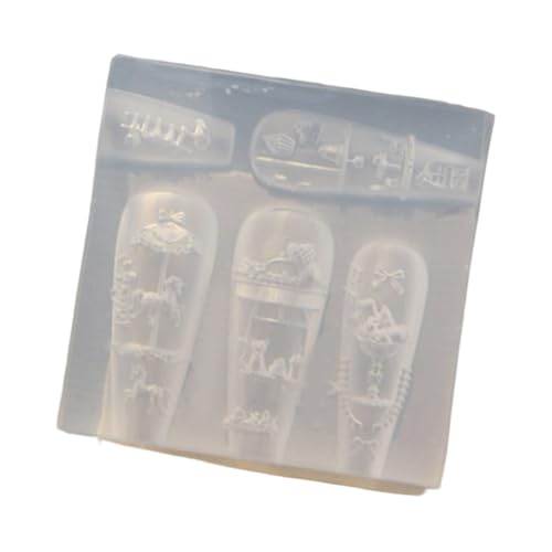Food Grade Silicone Nails Art Mold Flexible Design For Unique Manicure & Resin Casting Safe & Reusable Craft Tool Silicone Resin Mold Food Grade Silicone Nails Art Mold Flexible Design For Unique Manicure & Resin Casting Safe & Reusable Craft Tool Silicone Resin Mold von Dcaknri