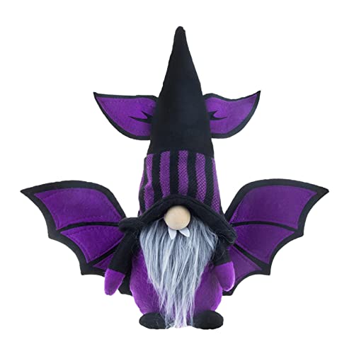 Halloween mit Fledermausflügel-Hut für Puppe, Ornament für Zuhause, Festival, Esstisch, abgestuftes Tablett von Dcaknri