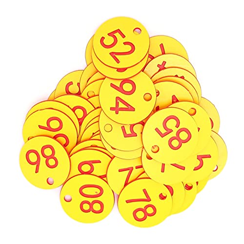 Mehrzweck Nummerierte Tags 1-100 Runde Etikett Tags Für Viehzuchtbetriebszubehör Zahlen Tags Für Schlüsselgepäckverschlüsse Mehrzweck Nummerierte Tags 1-100 Runde Etikett Tags Für Viehzuchtbetriebszubehör Zahlen Tags Für Schlüsselgepäckverschlüsse von Dcaknri
