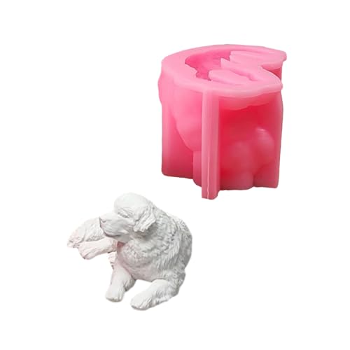 Silikonform mit 3D-Tiermotiv für Seifenherstellung, Epoxidharz, Silikonformen, Fondant, Silikonformen zum Backen von Süßigkeiten von Dcaknri
