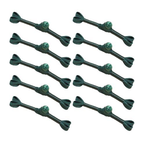 10 x Satin-Frösch-Verschlussknöpfe, exquisit, modisch, chinesischer Stil, traditionelles Mode-Accessoire, handgefertigt, Cheongsam 10 x Satin-Frösch-Verschlussknöpfe, exquisit, modisch, chinesischer Stil, traditionelles Mode-Accessoire, handgefertigt, Cheongsam von Dcfbkl