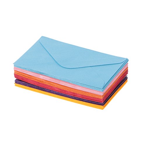 50 Blatt bunte Umschläge-Set für Papier, Hochzeitseinladungen, Briefpapier, Papiertüten, Hochzeitstüten 50 Blatt bunte Umschläge-Set für Papier, Hochzeitseinladungen, Briefpapier, Papiertüten, Hochzeitstüten von Dcfbkl