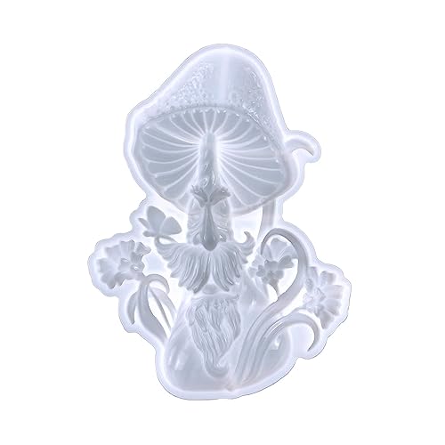 Harzform aus Epoxidharz mit realistischen Pilz-Mann-Formen, fein geschnitztes Silikon für Wand-/Schreibtisch-Dekoration Harzform aus Epoxidharz mit realistischen Pilz-Mann-Formen, fein geschnitztes Silikon für Wand-/Schreibtisch-Dekoration von Dcfbkl