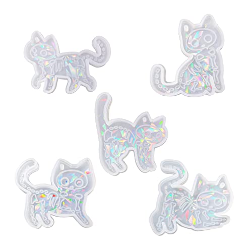 Niedliche Silikonform, Harz-Form, Schlüsselanhänger, Schmuck, Ohrringe, Anhänger, Werkzeugherstellung, Zubehör, Epoxidharz, rechteckig, Schlüsselanhänger, Schmuck für Anfänger, einzigartig von Dcfbkl