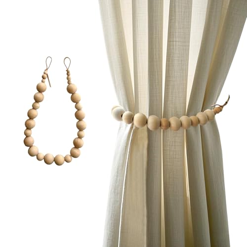 Dcsfadq 52cm Gardinen Raffhalter, 2 Stück, Kordel Raffhalter für Vorhänge, Boho Vorhang Raffhalter, Gardinen Halter, Vorhang Halter Dcsfadq 52cm Gardinen Raffhalter, 2 Stück, Kordel Raffhalter für Vorhänge, Boho Vorhang Raffhalter, Gardinen Halter, Vorhang Halter von Dcsfadq