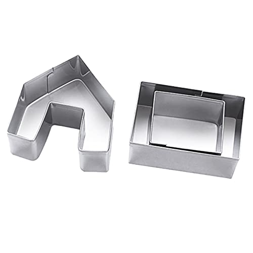 3 Stück Gebäckwerkzeuge Pressbar 3D Edelstahl Presse Backutensilien Lebensmittelqualität Haus Antihaft-Küche 3 Stück Gebäckwerkzeuge Pressbar 3D Edelstahl Presse Backutensilien Lebensmittelqualität Haus Antihaft-Küche von Ddujbtp