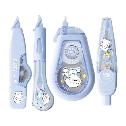 4 Piece Retacable Whiteouts Tape Set Mit Ergonomischen Klicks Mechanismus Messfreies Schreibwerkzeug Für Studenten Professionelles Tragbares Korrekturband Für Büro von Ddujbtp