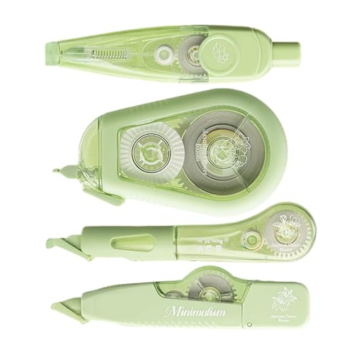 4 Piece Retacable Whiteouts Tape Set Mit Ergonomischen Klicks Mechanismus Messfreies Schreibwerkzeug Für Studenten Professionelles Tragbares Korrekturband Für Büro von Ddujbtp