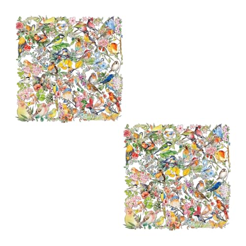 50 Blätter Gepäckaufkleber Scrapbook Aquarell Bird Graffiti Dekorative Belohnung Für Telefon Retro Dekorative Gepäck Aquarell Vogel 50 Blätter Gepäckaufkleber Scrapbook Aquarell Bird Graffiti Dekorative Belohnung Für Telefon Retro Dekorative Gepäck Aquarell Vogel von Ddujbtp