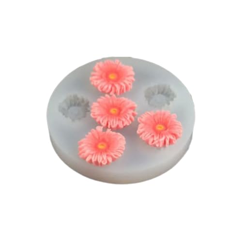 6 Blumen Silikonform Set Für Essbare Dekorationen Backvorräte Cupcakes Basteln Projekte Lebensmittel Sicheres Silikonschmuck Schmuck Werkzeuge Formen Schimmelpilze von Ddujbtp
