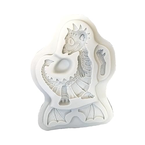 Dinosaurier-Silikonformen, Cartoon, verschiedene Formen, Süßigkeiten, Fondant, Triceratops, Kuchen, Backen, Dekorationswerkzeuge Dinosaurier-Silikonformen, Cartoon, verschiedene Formen, Süßigkeiten, Fondant, Triceratops, Kuchen, Backen, Dekorationswerkzeuge von Ddujbtp