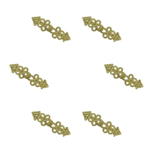 Handnähen, Häkelknöpfe, chinesischer Knotenverschluss, Cheongsam-Frosch-Knopf, Seidenschnalle, Kleidung, Zapfen, Anzug, Dekoration, Bekleidungsverschlüsse Handnähen, Häkelknöpfe, chinesischer Knotenverschluss, Cheongsam-Frosch-Knopf, Seidenschnalle, Kleidung, Zapfen, Anzug, Dekoration, Bekleidungsverschlüsse von Ddujbtp