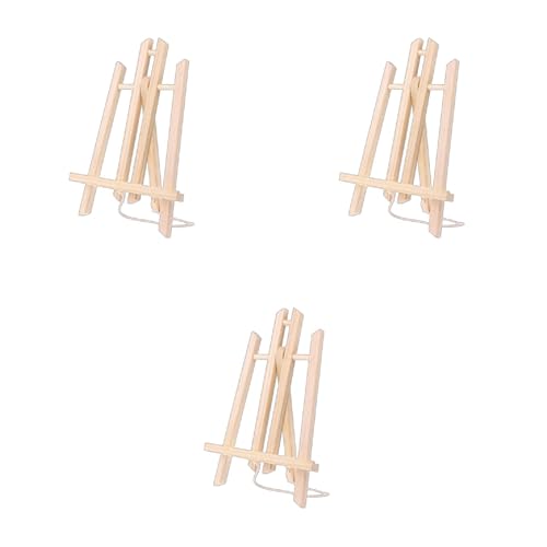 Holzstaffelei Werbung Ausstellung Display Regal Halter Studio Malerei Ständer Dekoration Girlande Kranz Anhänger Ostern Dekor Dekorationen Korb Geschenk Aufhänger Lichter Tür klein von Ddujbtp