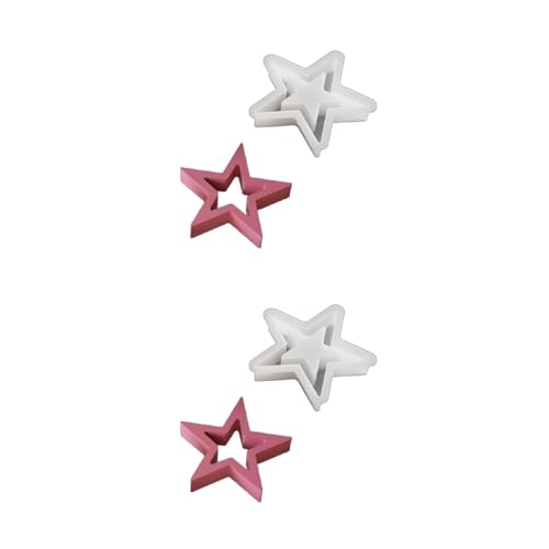 Kreative, stabile, flexible Silikon-Sternform, Zubehör für die Herstellung zarter Weihnachtsbaum-Anhänger, stilvolle Designs, Silikon-Sternform Kreative, stabile, flexible Silikon-Sternform, Zubehör für die Herstellung zarter Weihnachtsbaum-Anhänger, stilvolle Designs, Silikon-Sternform von Ddujbtp