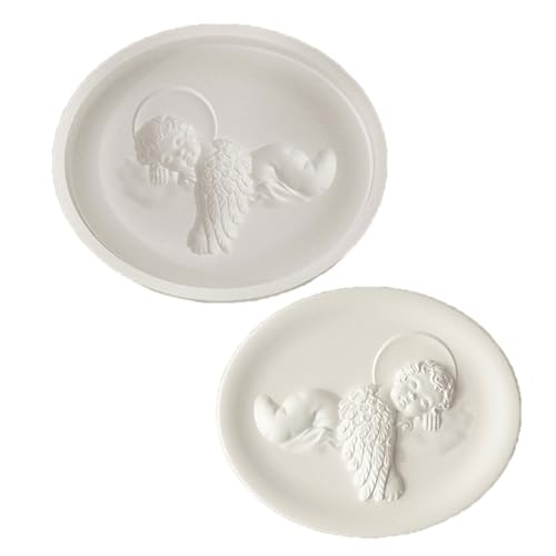 Kreatives Harz Bastelschale Schimmel Weiches Silikonschalenform Für Schmuck Und Home Ornament Craft Artistic Angel Designs von Ddujbtp
